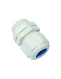 NO 0 PVC GLAND WHITE