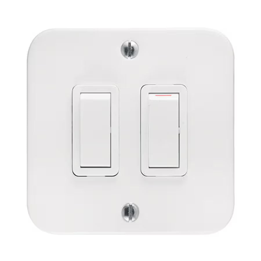 CRABTREE 16A 2 LEVER INDUSTRIAL SWITCH