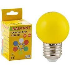 LED YELLOW GOLF BALL E27