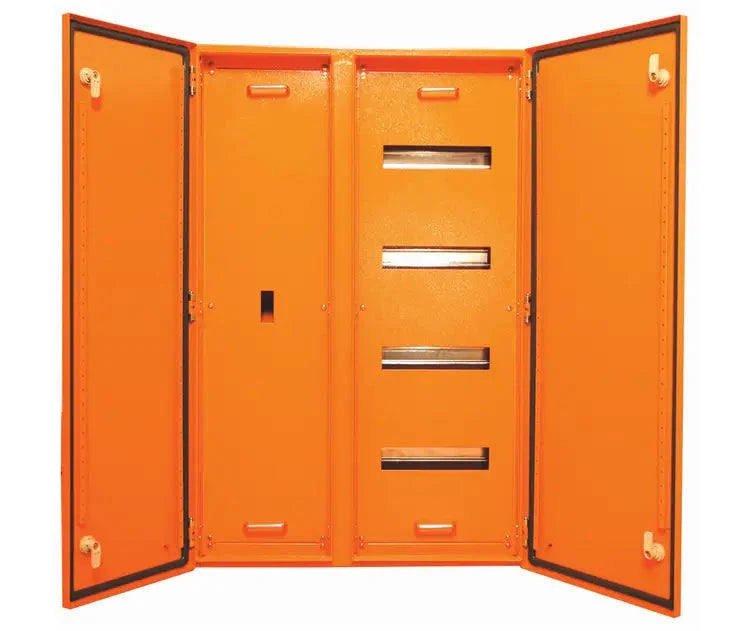 IP55 MILD STEEL ENCLOSURE 4 X12 WAY DB