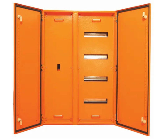 IP55 MILD STEEL ENCLOSURE 4 X12 WAY DB