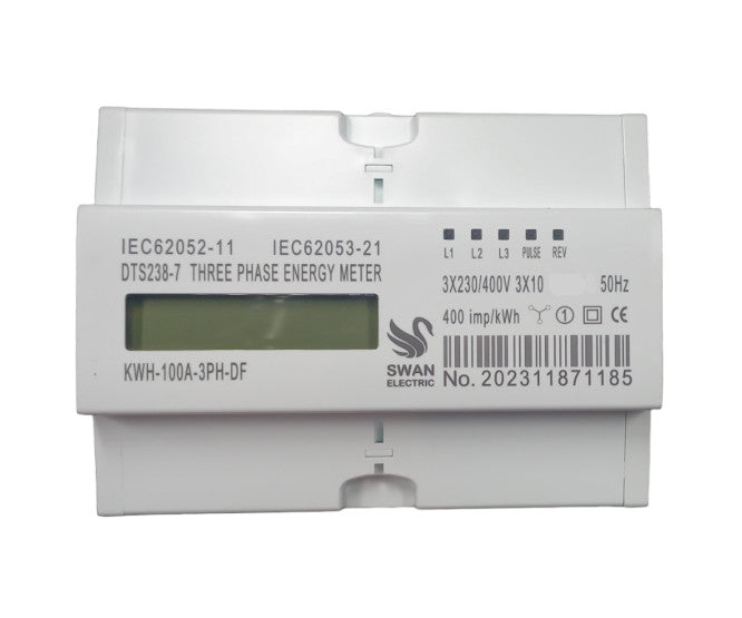 SWAN Three Phase KWH Meter
