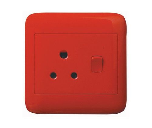 ONESTO ORACLE 4X4 16A SINGLE SOCKET RED DEDICATED