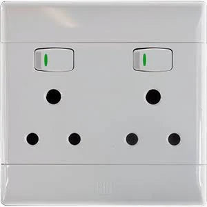 CBI 4X4 16A DOUBLE SOCKET